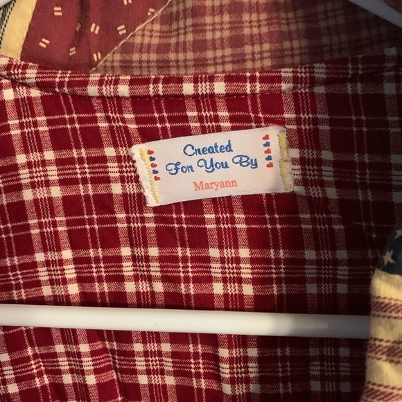 Homemade jacket, granny, core Americano, reversible size XL see measurements - Picture 3 of 14